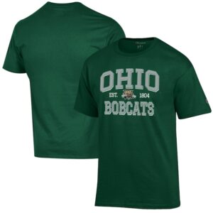 Men's Champion Green Ohio Bobcats Est. Date Jersey T-Shirt