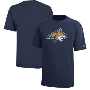 Youth Champion Navy Montana State Bobcats Jersey T-Shirt