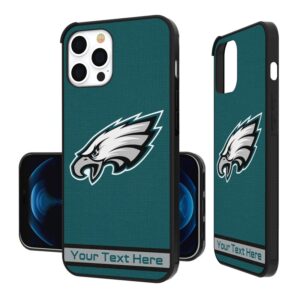 Philadelphia Eagles Personalized Stripe Design iPhone Bump Case