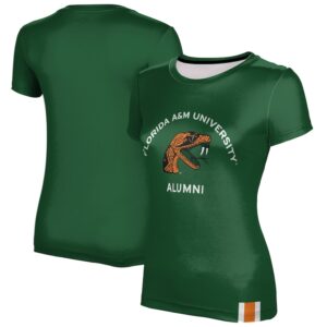 Women's Green Florida A&M Rattlers Alumni T-Shirt