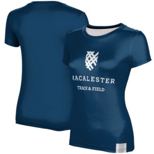 Women's Blue Macalester Scots Track & Field T-Shirt