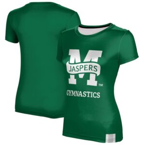 Women's Green Manhattan Jaspers Gymnastics T-Shirt