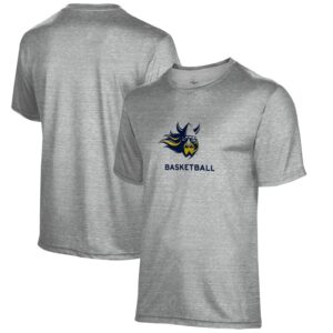 Men's Gray Augustana Vikings Basketball Name Drop T-Shirt