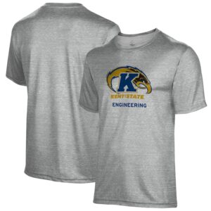 Men's Gray Kent State Golden Flashes Engineering Name Drop T-Shirt