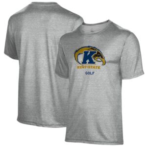 Men's Gray Kent State Golden Flashes Golf Name Drop T-Shirt