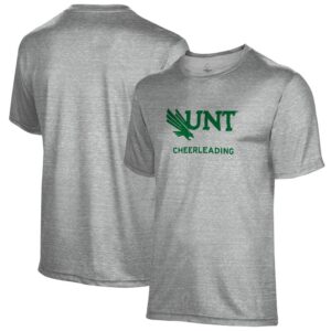 Men's Gray North Texas Mean Green Cheerleading Name Drop T-Shirt