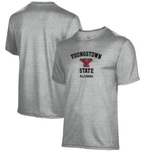 Men's Gray Youngstown State Penguins Alumni Name Drop T-Shirt