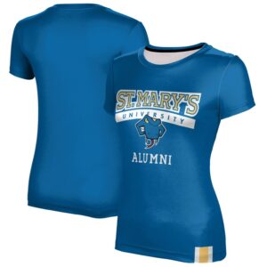 Women's Blue St. Mary's University Rattlers Alumni T-Shirt