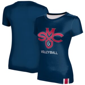 Women's Blue Saint Mary's Gaels Volleyball T-Shirt