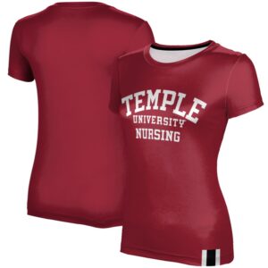 Women's Cherry Temple Owls Nursing T-Shirt
