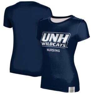 Women's Navy New Hampshire Wildcats Nursing T-Shirt