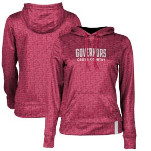 Women's Red Austin Peay State Governors Cross Country Pullover Hoodie