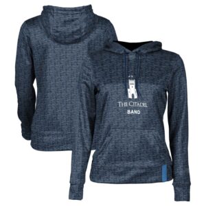 Women's Navy Citadel Bulldogs Band Pullover Hoodie