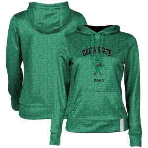 Women's Green Delta State Statesmen Band Pullover Hoodie
