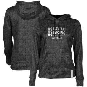 Women's Black Hawaii Pacific Sharks Athletics Pullover Hoodie