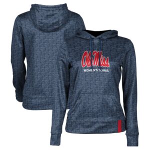 Women's Navy Ole Miss Rebels Women's Tennis Pullover Hoodie