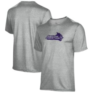 Men's Gray Abilene Christian University Wildcats Softball Name Drop T-Shirt