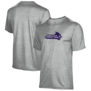 Men's Gray Abilene Christian University Wildcats Track & Field Name Drop T-Shirt