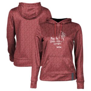 Women's Red Pacific Boxers Mom Pullover Hoodie