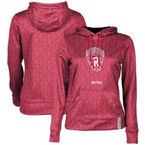 Women's Red Radford Highlanders Music Pullover Hoodie