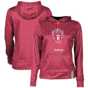 Women's Red Radford Highlanders Nursing Pullover Hoodie