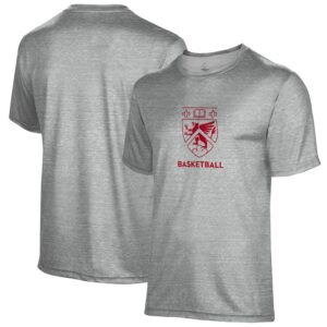 Men's Gray Chestnut Hill Griffins Basketball Name Drop T-Shirt