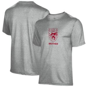 Men's Gray Chestnut Hill Griffins Brother Name Drop T-Shirt