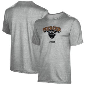 Men's Gray Mercer Bears Music Name Drop T-Shirt