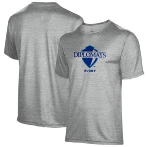 Men's Gray Franklin & Marshall Diplomats Rugby Name Drop T-Shirt