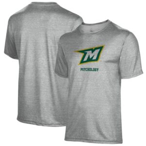 Men's Gray McDaniel Green Terror Psychology Name Drop T-Shirt