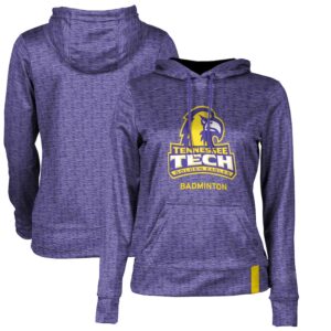 Women's Purple Tennessee Tech Golden Eagles Badminton Pullover Hoodie