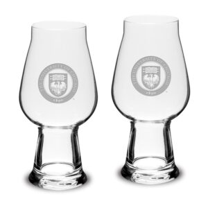 Chicago Maroons 2-Piece 18.25oz. Luigi Bormioli IPA Glass Set