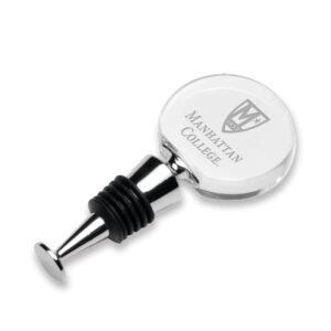 Manhattan Jaspers Round Wine Stopper