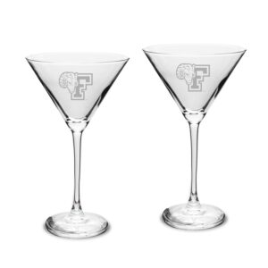 Fordham Rams Two-Piece Traditional 10oz. Martini Glass Set