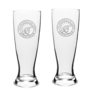 University of Tampa Spartans 23oz. 2-Piece Stylish University Pilsner Set