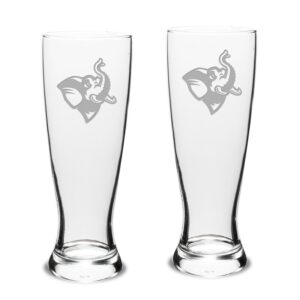 Tufts University Jumbos 23oz. 2-Piece Stylish University Pilsner Set