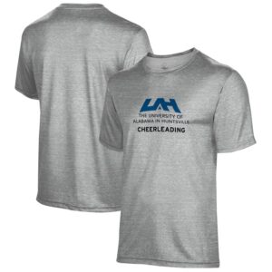 Men's Gray UAH Chargers Cheerleading Name Drop T-Shirt