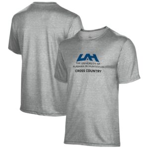 Men's Gray UAH Chargers Cross Country Name Drop T-Shirt
