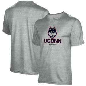 Men's Gray UConn Huskies Rowing Name Drop T-Shirt