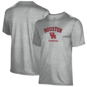 Men's Gray Houston Cougars Nursing Name Drop T-Shirt