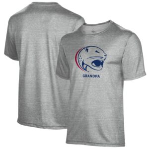 Men's Gray South Alabama Jaguars Grandpa Name Drop T-Shirt