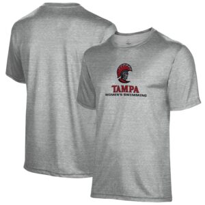 Men's Gray University of Tampa Spartans Women's Swimming Name Drop T-Shirt