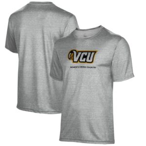 Men's Gray VCU Rams Women's Cross Country Name Drop T-Shirt