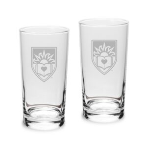 Lehigh Mountain Hawks Team 10oz. 2-Piece Highball Glass Set
