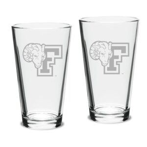 Fordham Rams 16oz. 2-Piece Classic Pub Glass Set