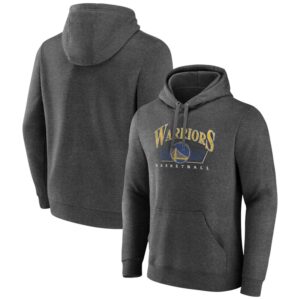 Men's Charcoal Golden State Warriors Selection Pullover Hoodie