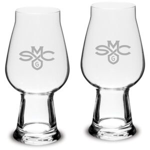Saint Mary's Gaels 18.25oz. 2-Piece Luigi Bormioli IPA Glass Set