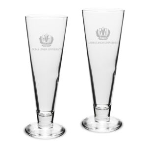LLU Lions 16oz. 2-Piece Classic Beer Pilsner Set