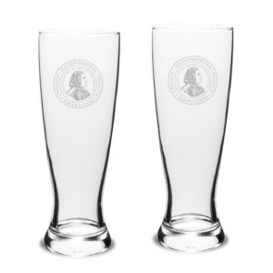 Haverford College 23oz. Stylish University Pilsner Glass Set