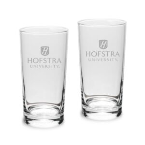 Hofstra University Pride 10oz. 2-Piece Highball Glass Set